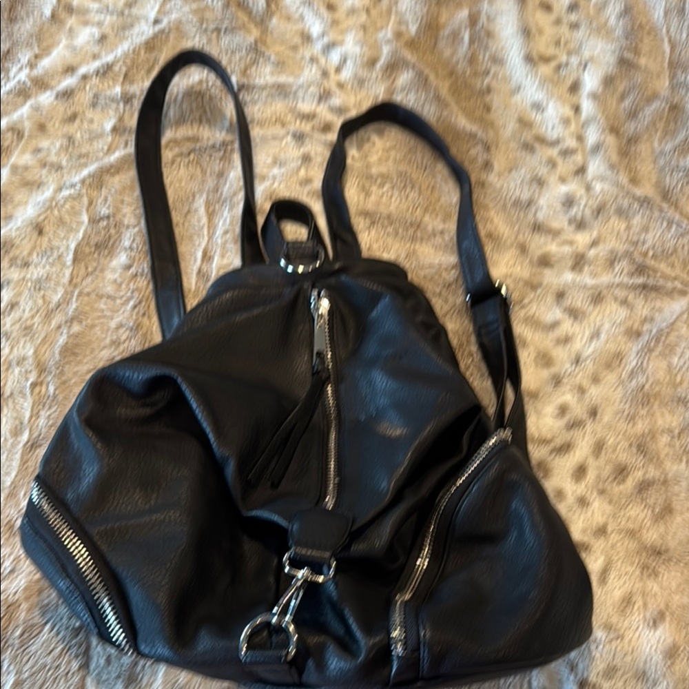 Black Leather Women's Bag
